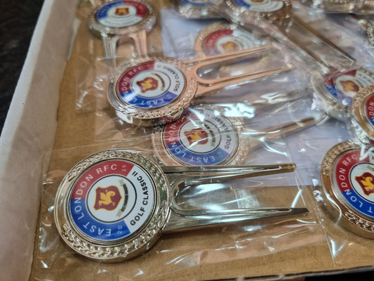 Pitch Repair Tool With Magnetic Personalised Insert Golf Ball Coin Marker