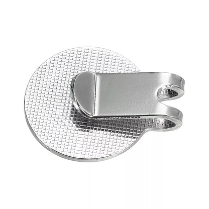 Custom Personalised Metal Golf Ball Marker with Hat Clip - just add your design!