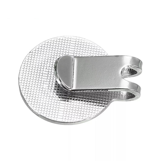 Custom Personalised Metal Golf Ball Marker with Hat Clip - just add your design!