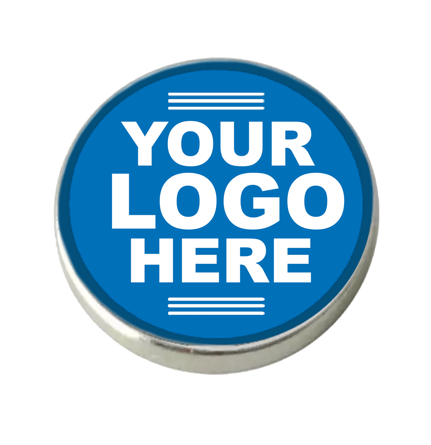 Custom Business Promo Logo Personalised Metal Golf Ball Marker - just add your design!