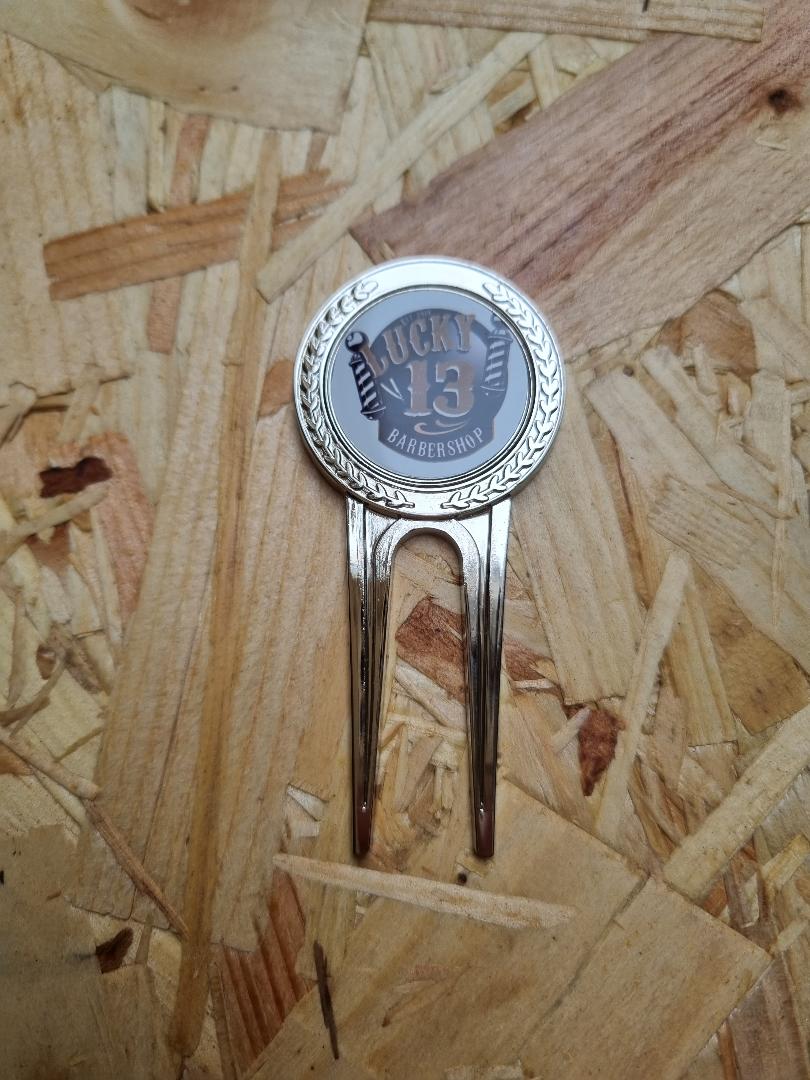 Pitch Repair Tool With Magnetic Custom Insert Golf Ball Marker