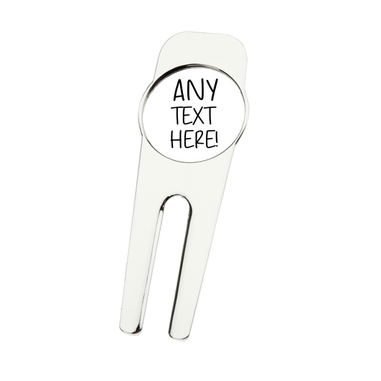 Golf Pro Custom Image Logo Personalised Gift Pitch Repair Divot Tool